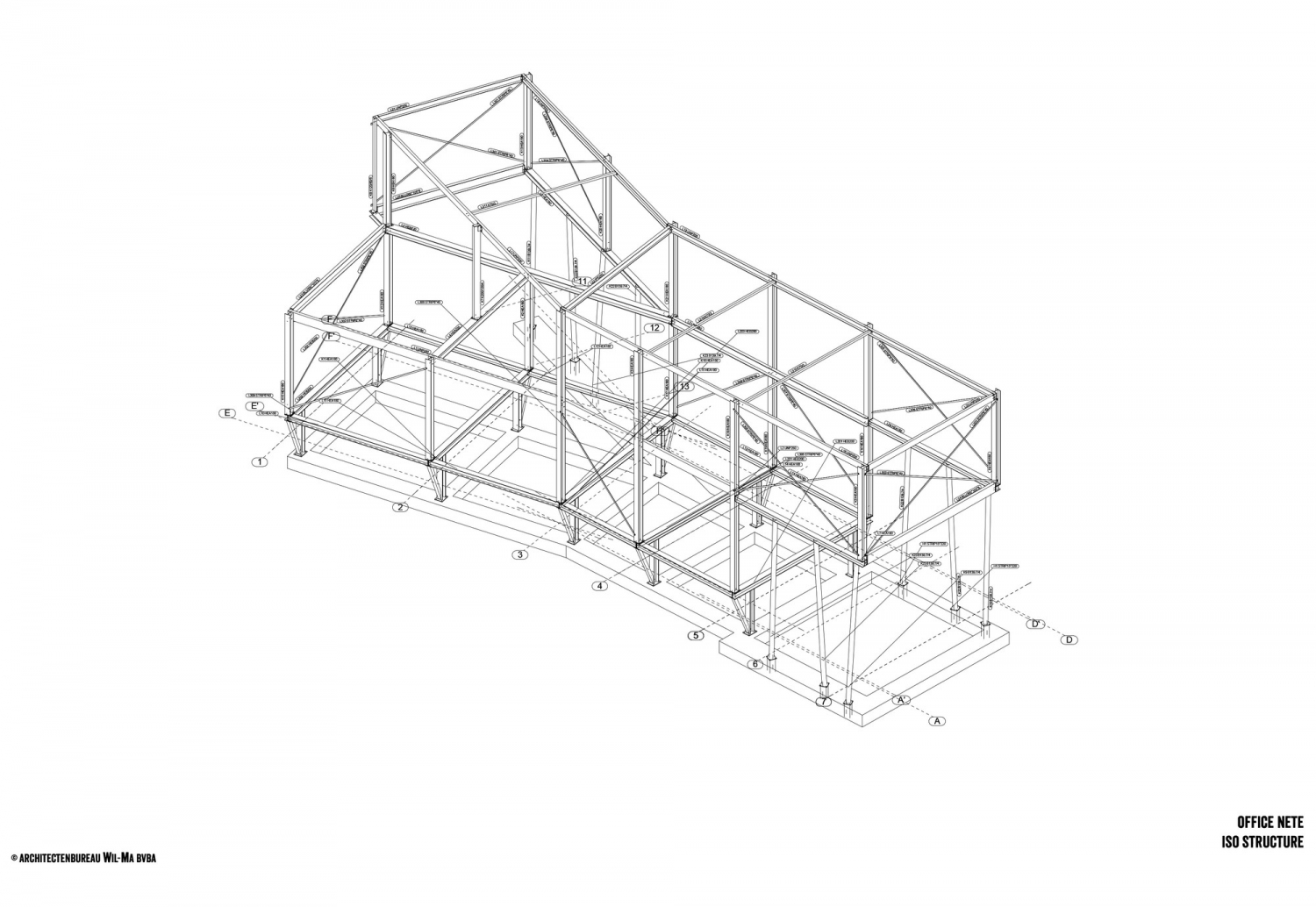 比利时 NETE 办公室丨architectenbureau Wil-Ma-40