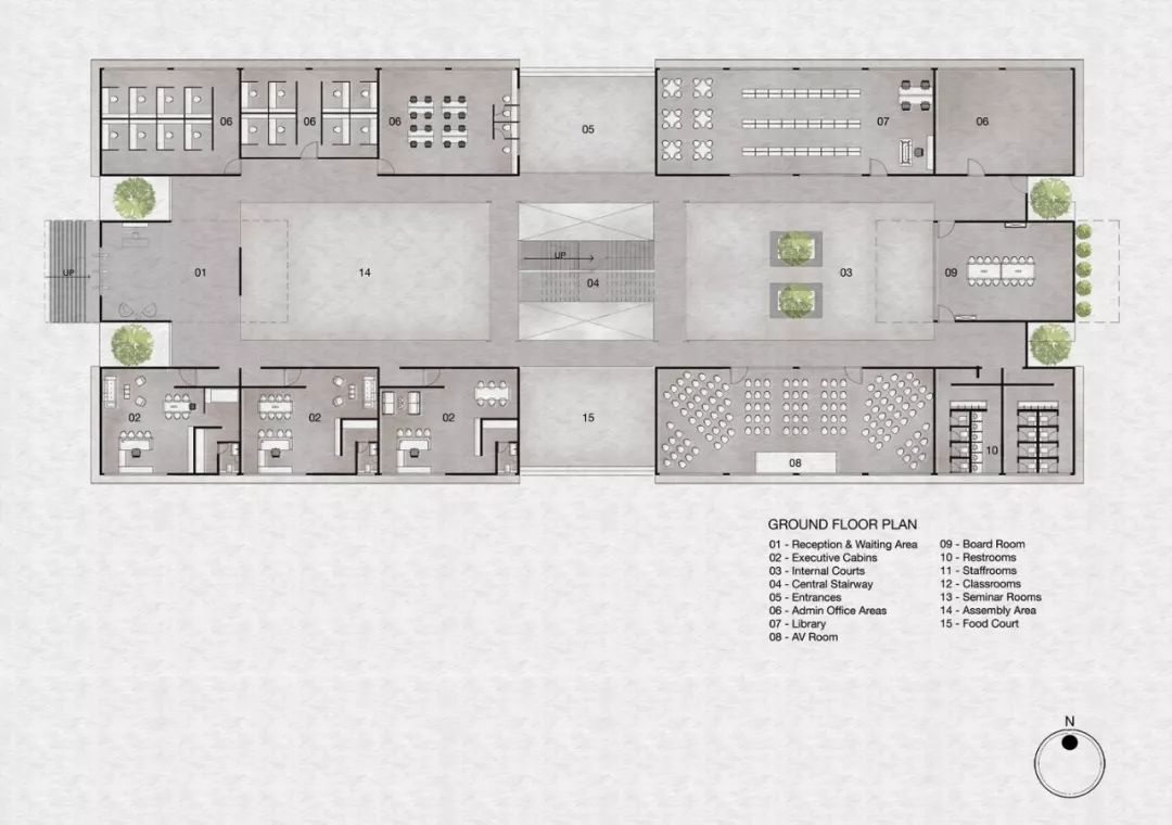 40 张建筑平面图大赏，美感与设计兼具-35