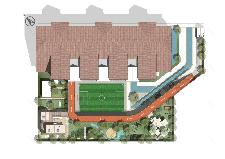 西安迪卡幼儿园设计中心丨天津Lion莱恩森林国际幼稚园 丨中国天津-13