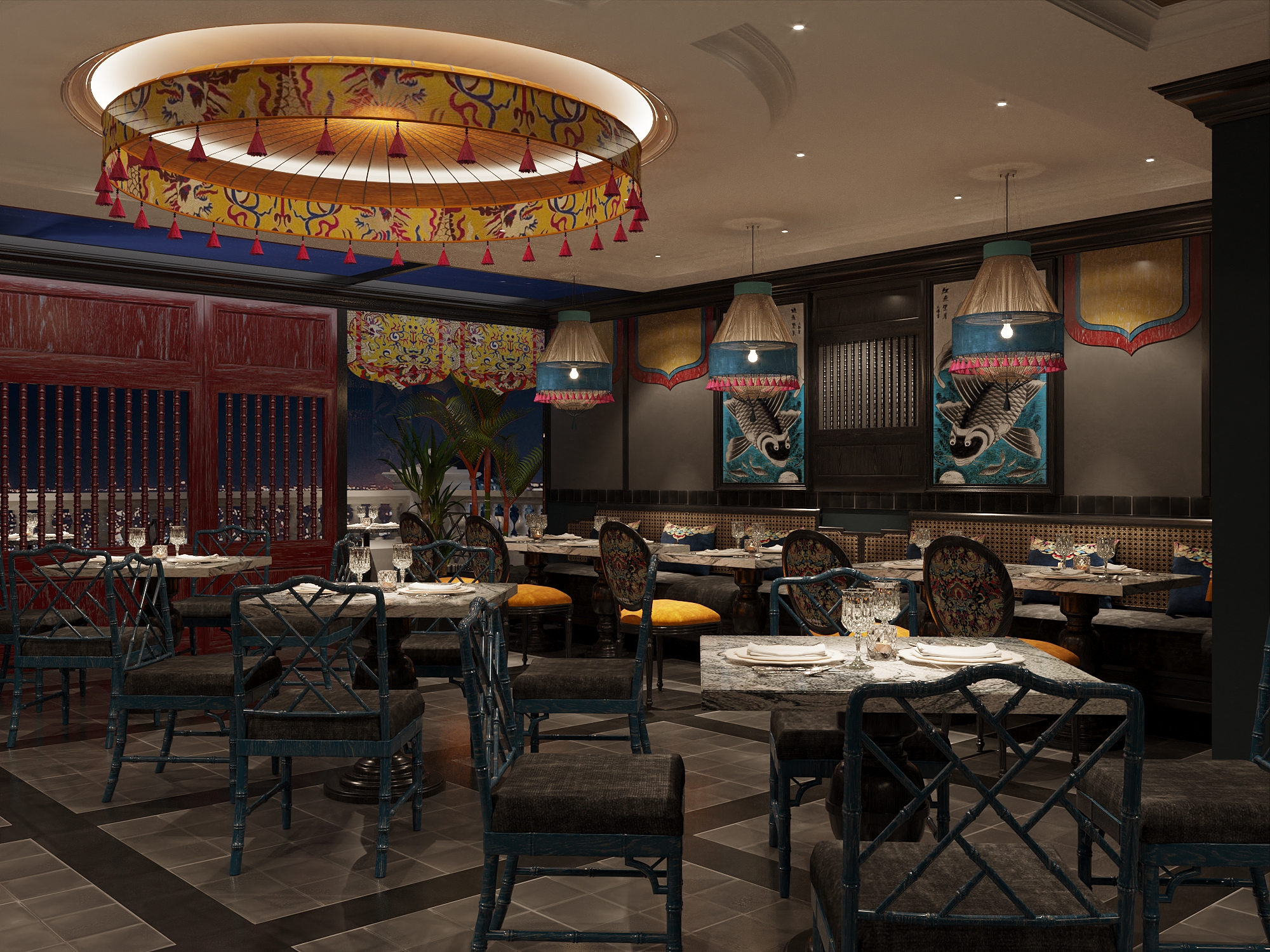 工装餐厅丨越南-4