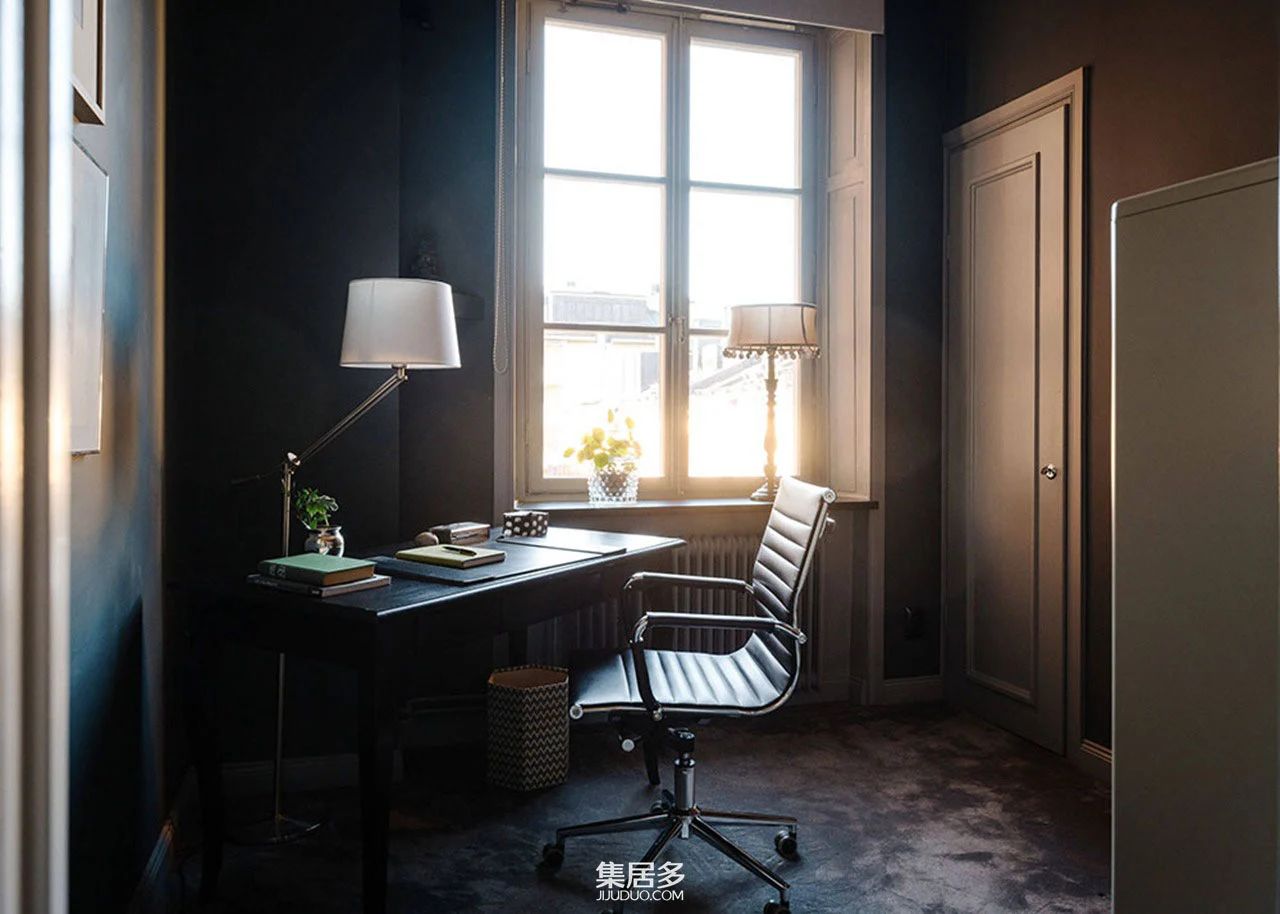 创意四溢的白色斯堪的纳维亚公寓丨瑞典斯德哥尔摩-29