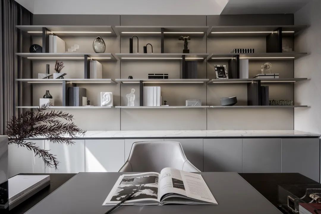 嘉华地产·印湘江样板间 | 现代简约美学之家-81