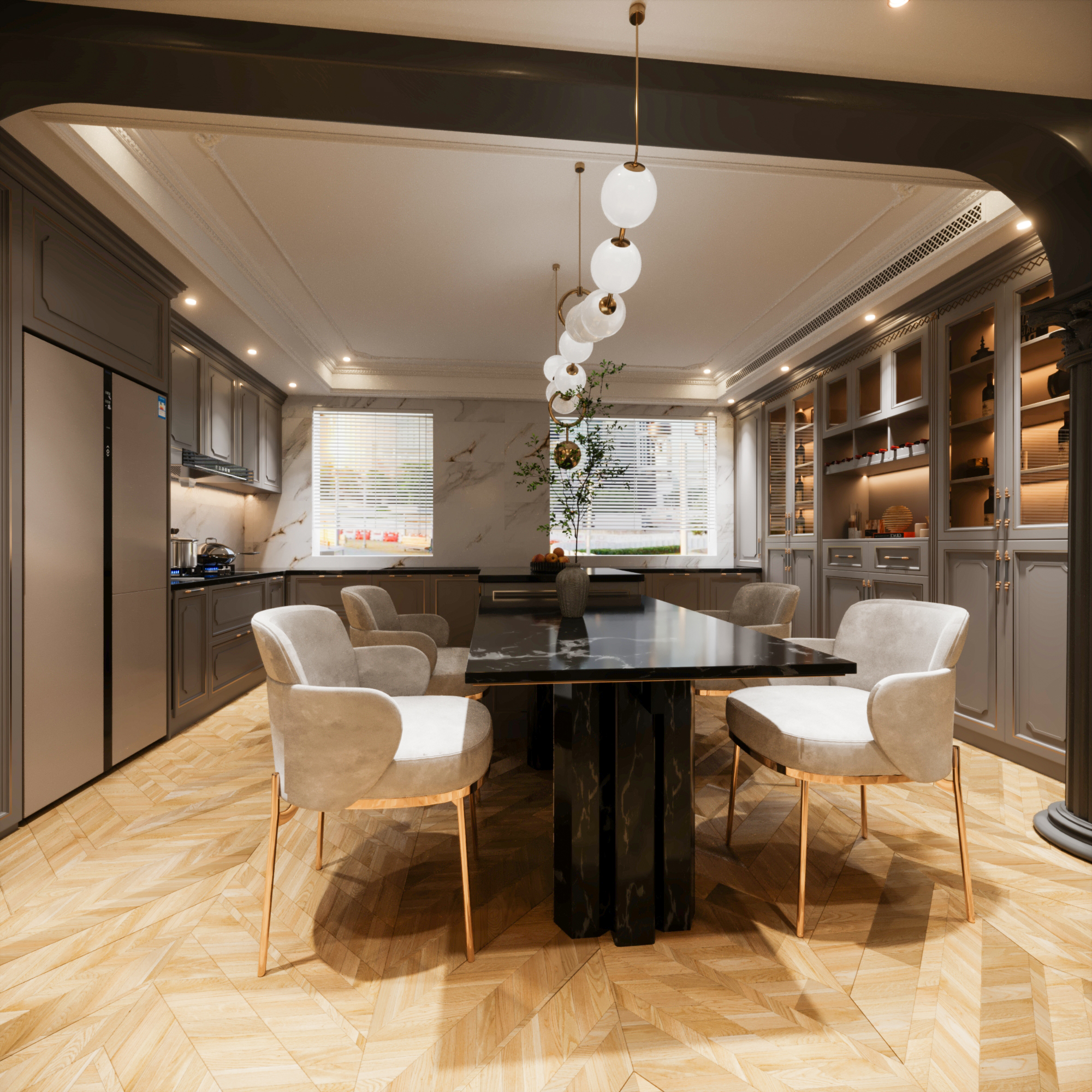 Apartment Home Living & Dinning-6