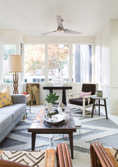 Forest Hills 1950s 分裂式住宅室内改造丨美国华盛顿丨Nestor SantaCruz Decoration-13