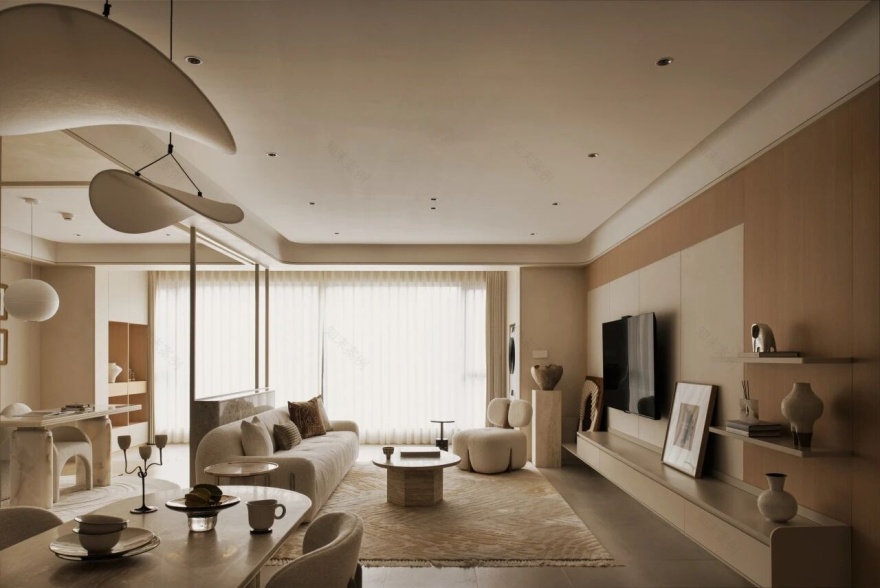 西安汉璟台127㎡样板间丨中国西安丨H Design Studio-9