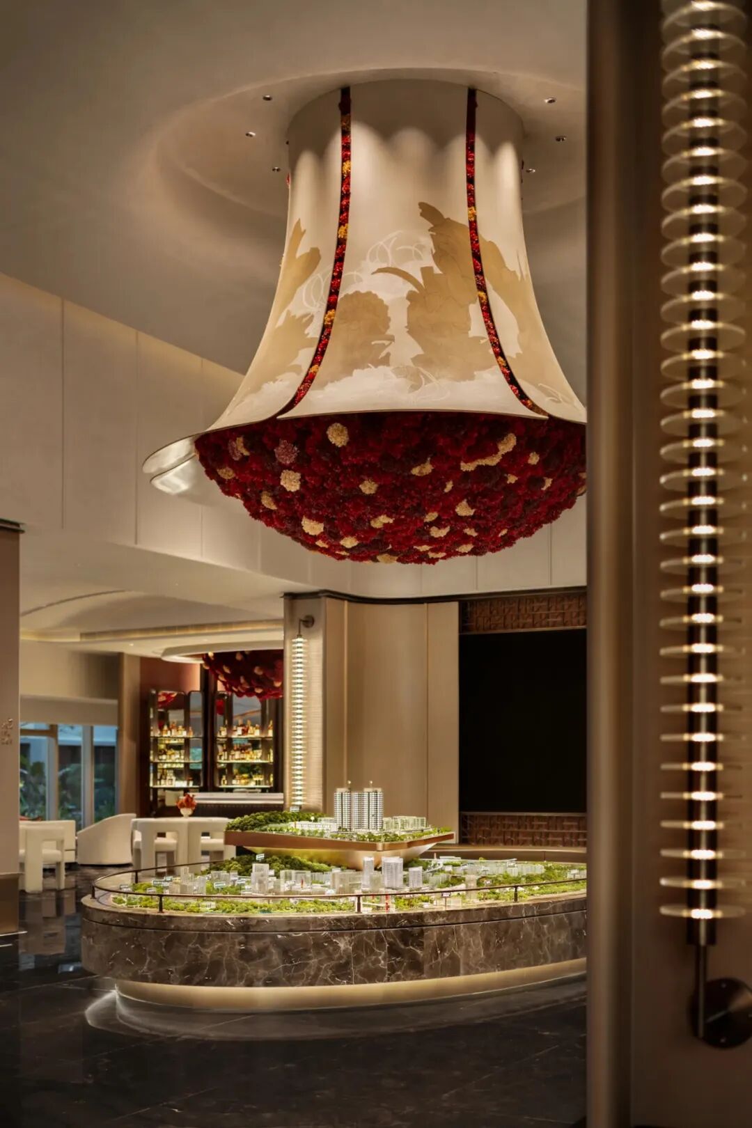 广州星河·东悦府销售中心丨中国广州丨软装元禾大千,硬装飞视设计-16