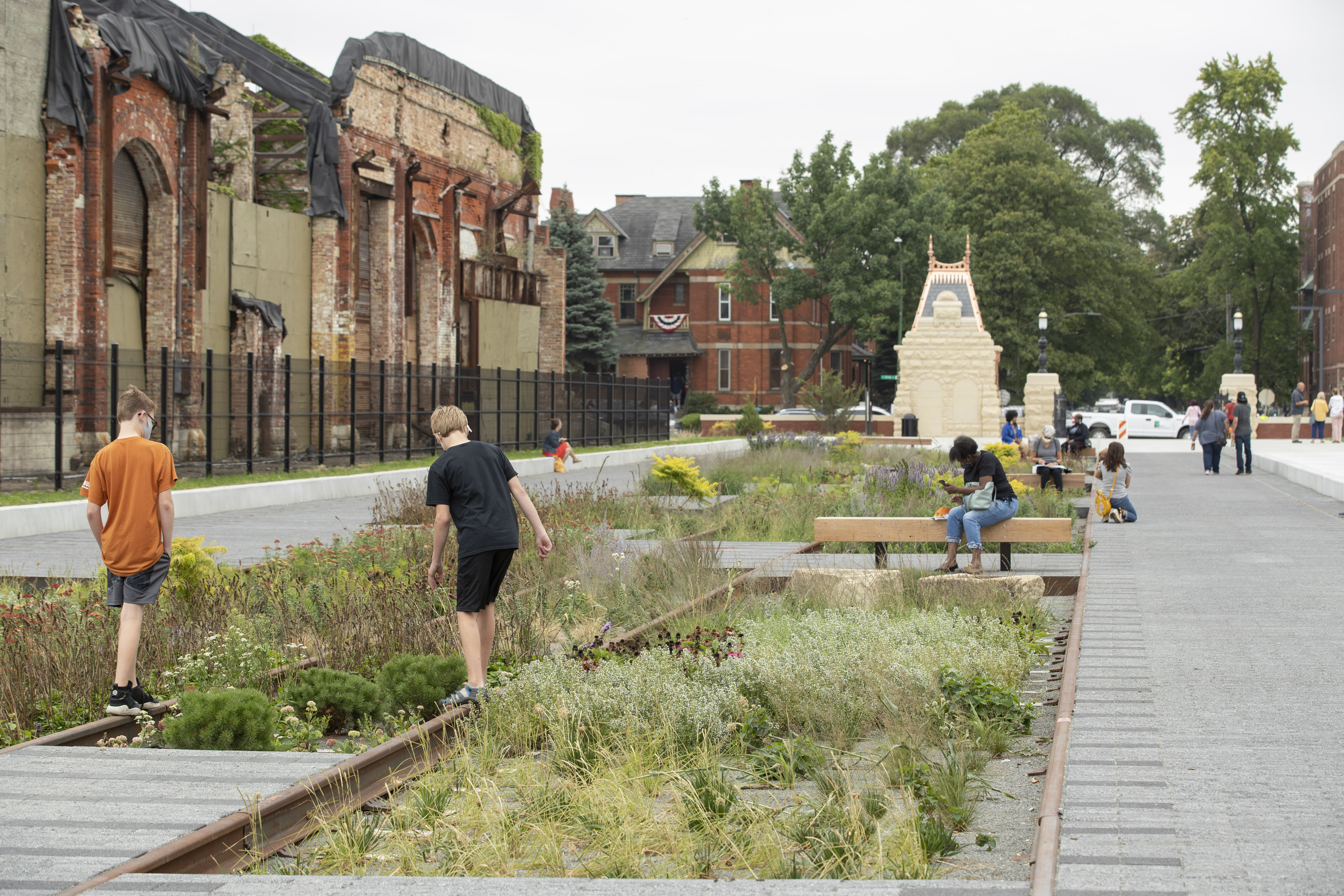 普尔曼国家历史公园丨美国芝加哥丨Site Design Group,Ltd.-27