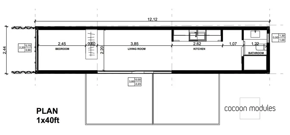 希腊 Cocoon Modules | 集装箱变身时尚小屋-14