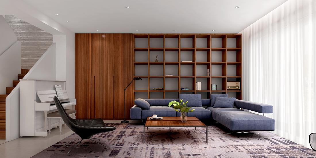 上海双拼别墅设计 | 负一层到三层，打造多元生活空间-10