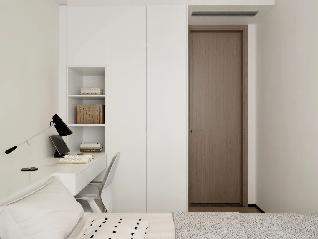 万科城市之光奶油风三居设计丨中国广州-45