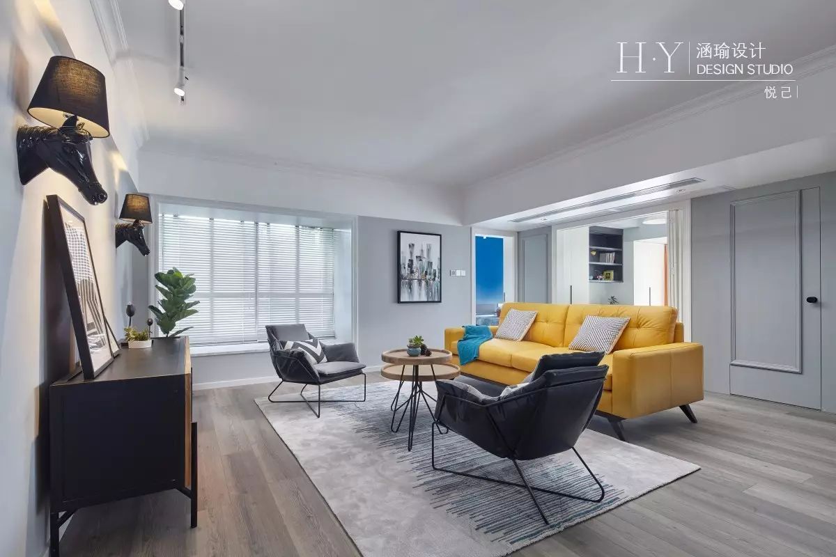 深圳涵瑜设计新作 | 悦己,北欧时尚的幸福家园-20