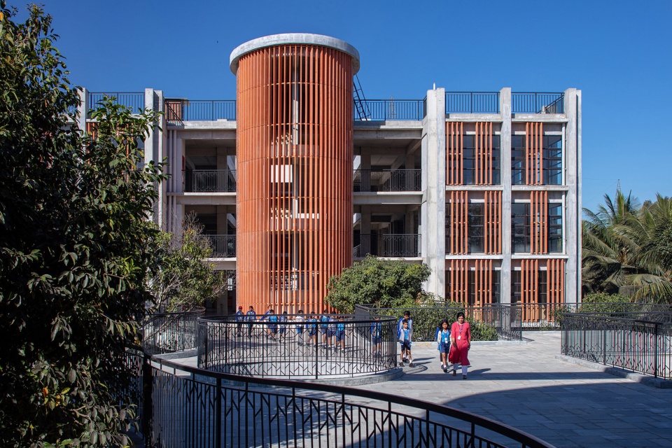 班加罗尔管理学院丨印度班加罗尔丨Vijay Gupta Architects-37