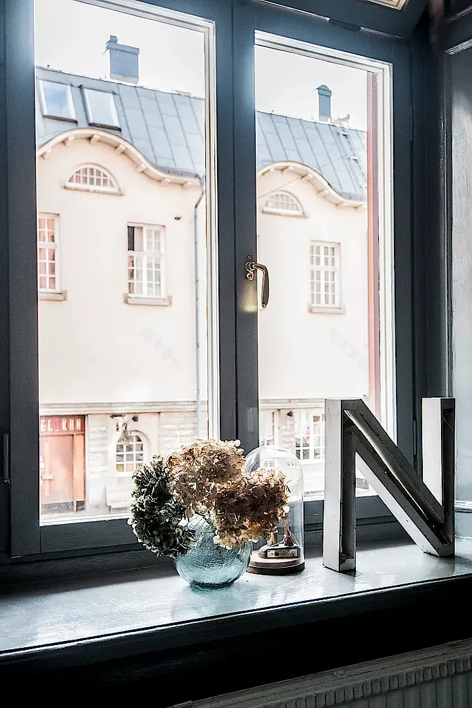 瑞典独特设计公寓,小卧室大客厅诠释精致生活-12