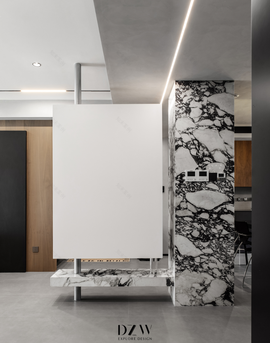 开放自由的极简新居-7