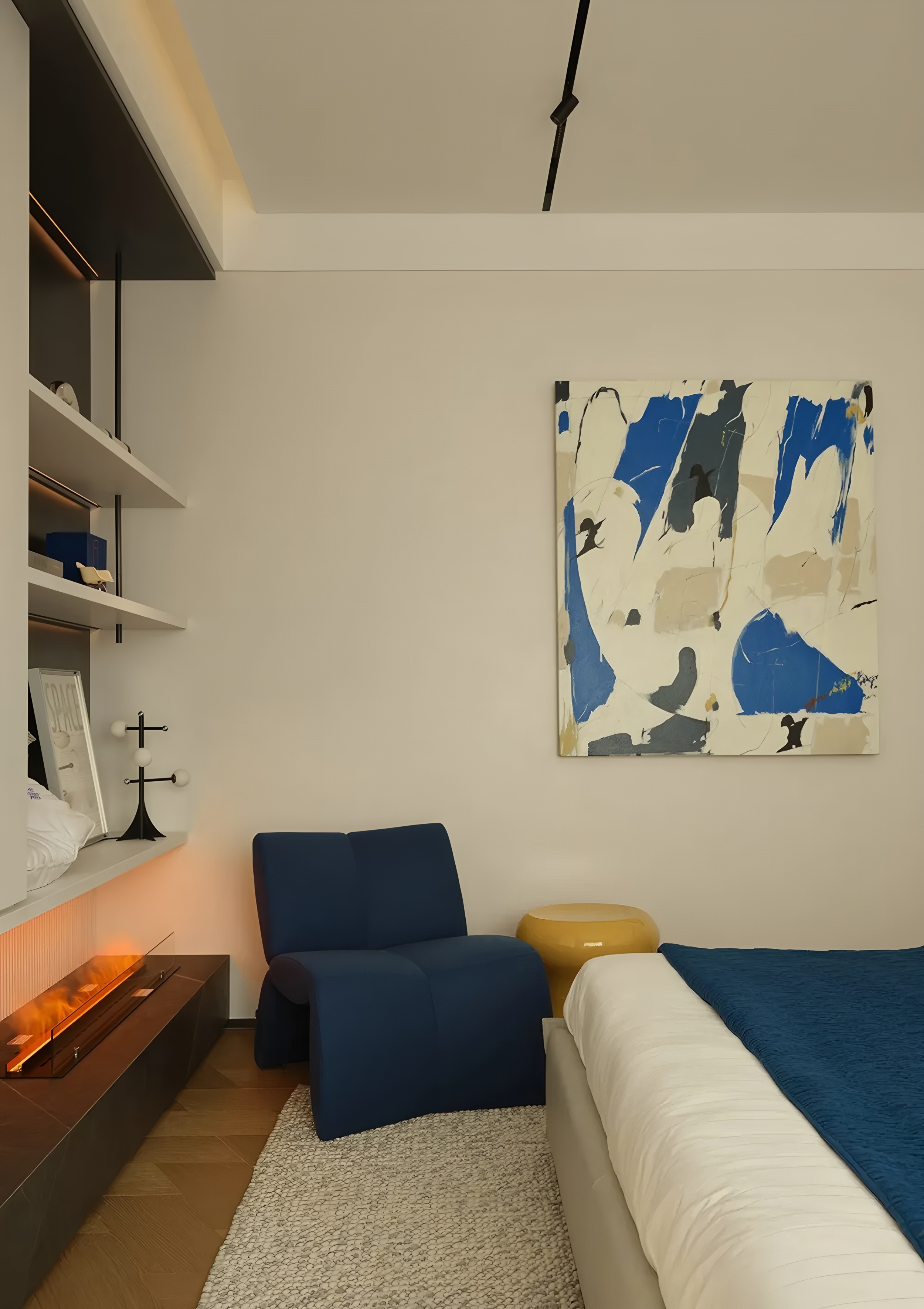 南京536㎡简约别墅丨中国南京丨观享际SKH室内设计-46