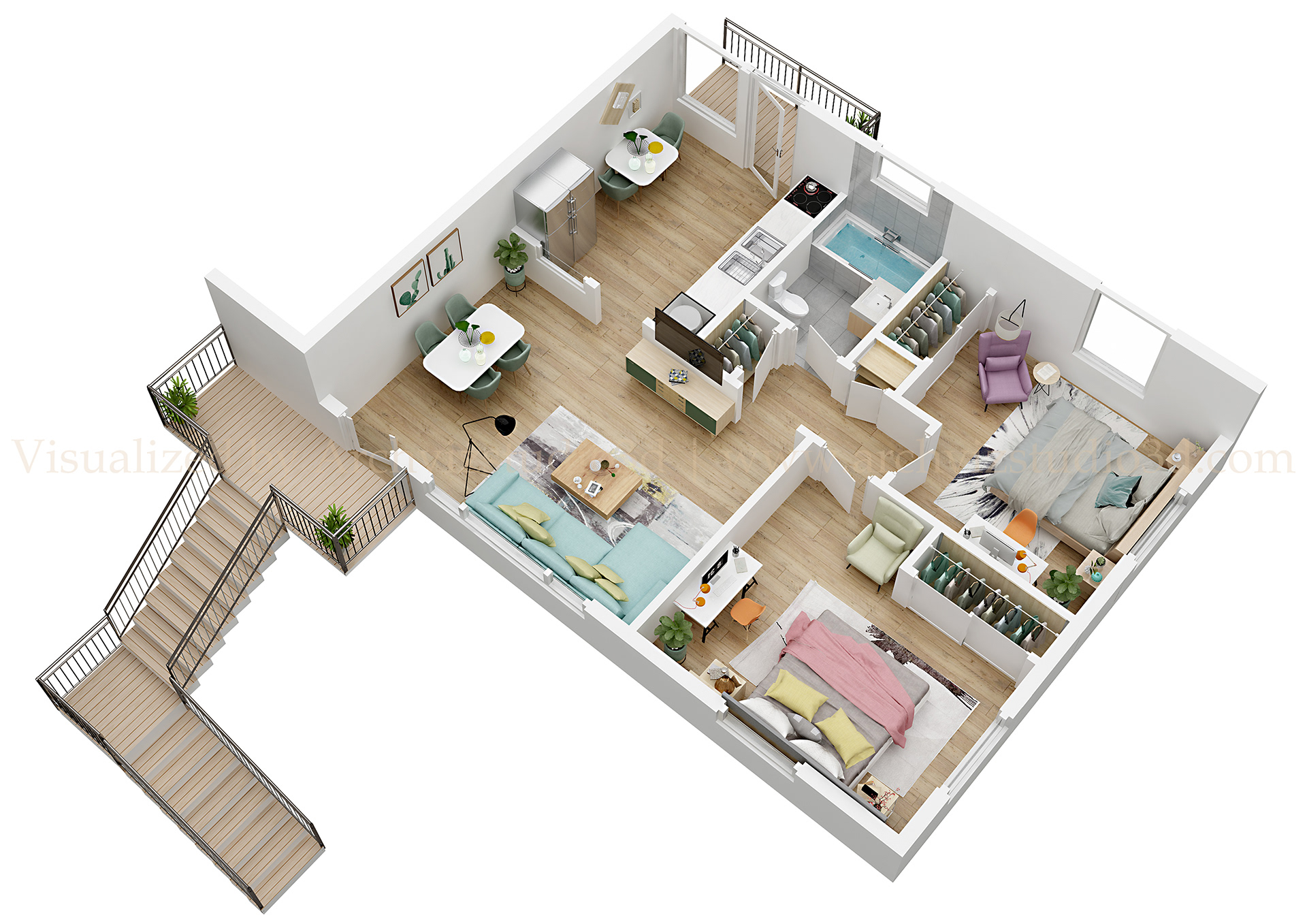3D Floor Plans-50