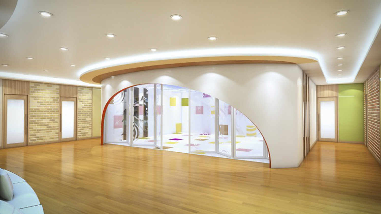 照明点亮的 80 平米牙科诊所设计-7