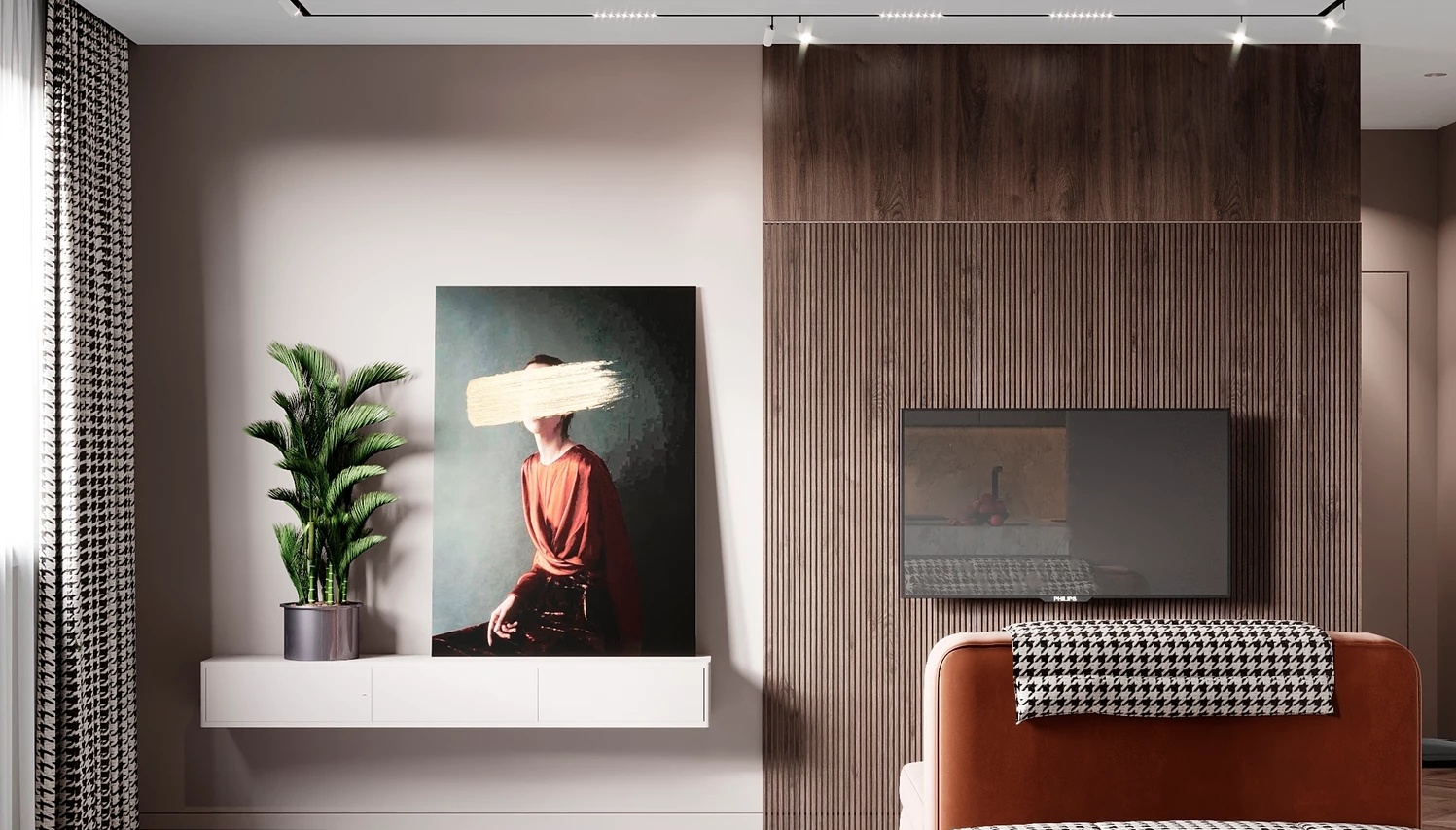 橘色+蓝色 如梦般恬静，享受静谧时光-5