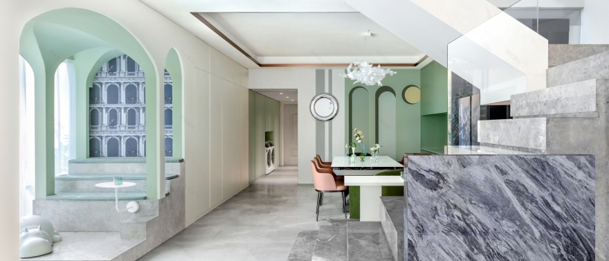 宁波 90 后夫妻联排混搭“趣”古典婚房丨中国宁波丨杭州拾间系空间设计-15