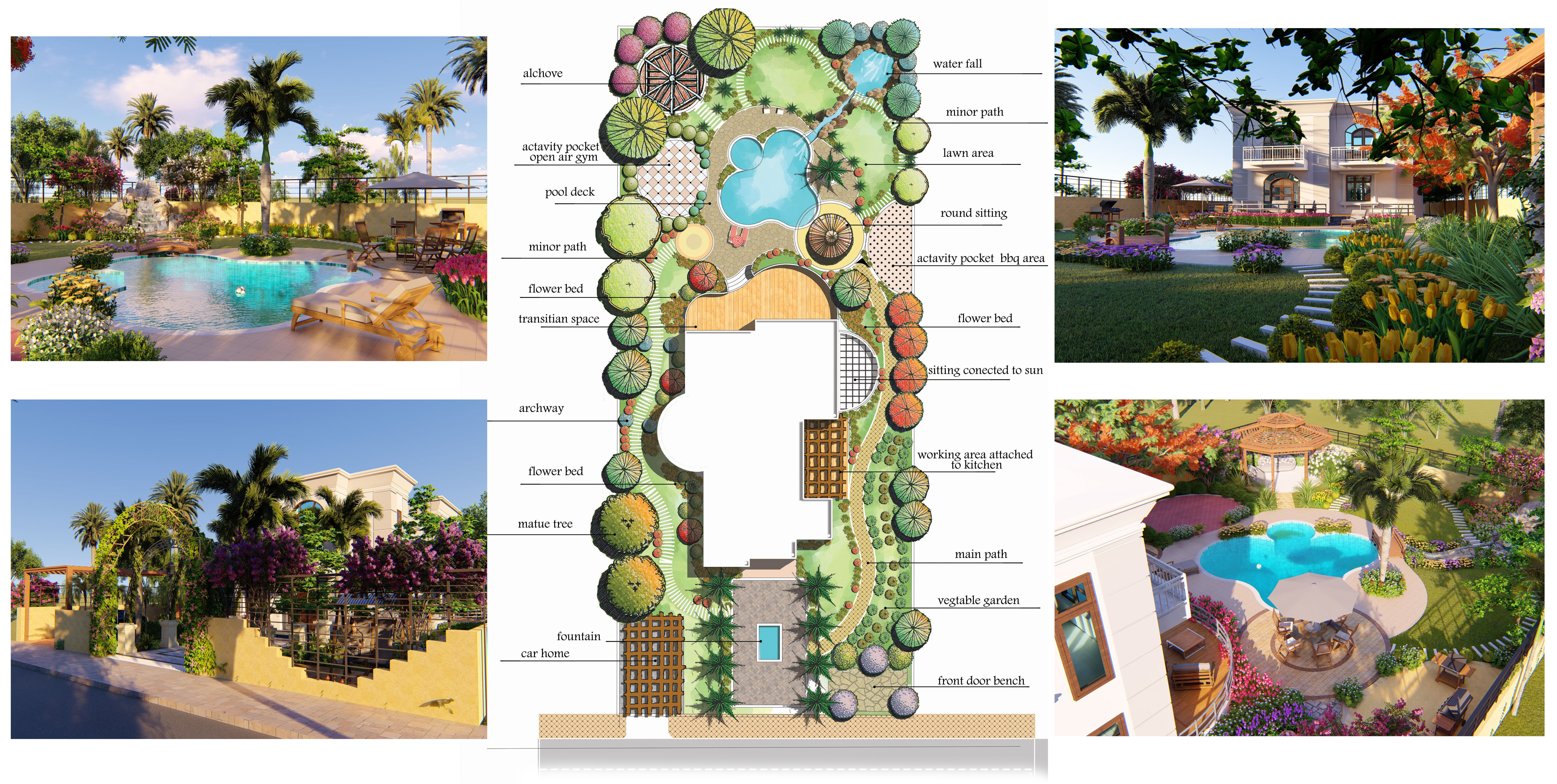 小型花园的疗愈景观丨埃及-3