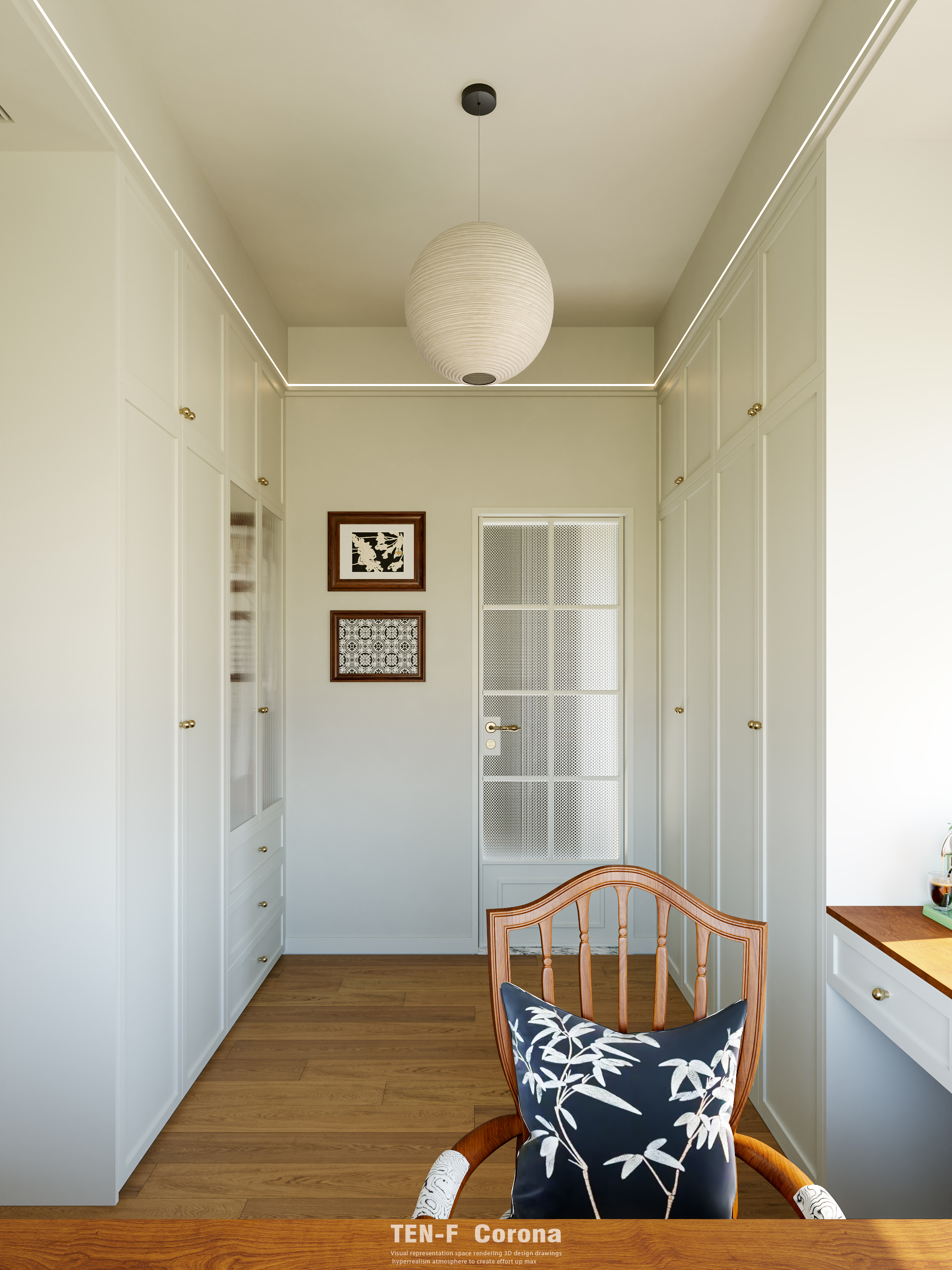 通透自然的卧室-5