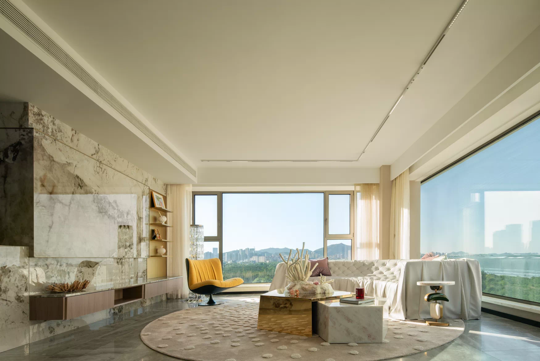 万科天琴湾 150 户型样板间丨萨尔瓦多滨海丨元禾大千(软装),HBA(硬装)-6