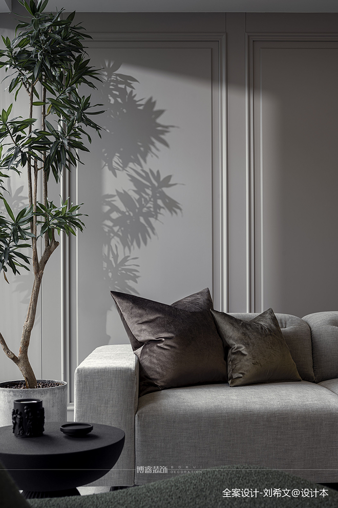 190㎡极简私宅装修案例丨中国广州-18