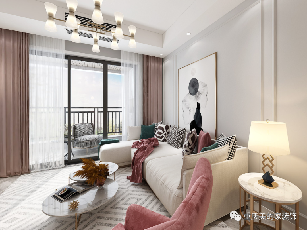 龙湖悠澜 142㎡莫兰迪色暖居,高级感与温馨并存-10