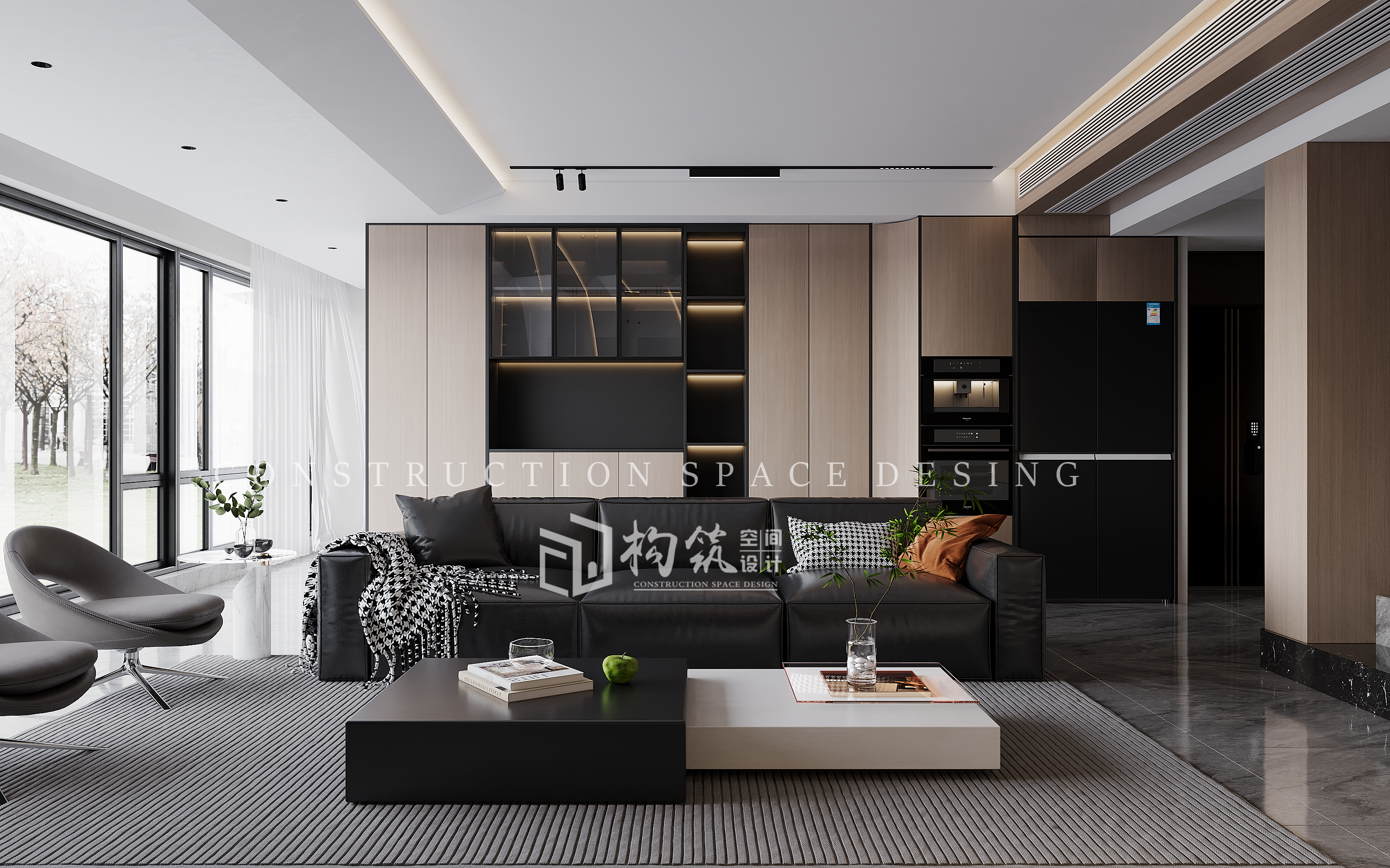 多维国际复式楼现代风格-5