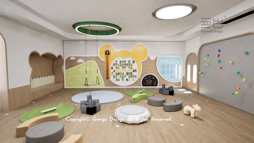 苏州某私立幼儿园儿童活动室丨中国苏州丨亘古设计-10