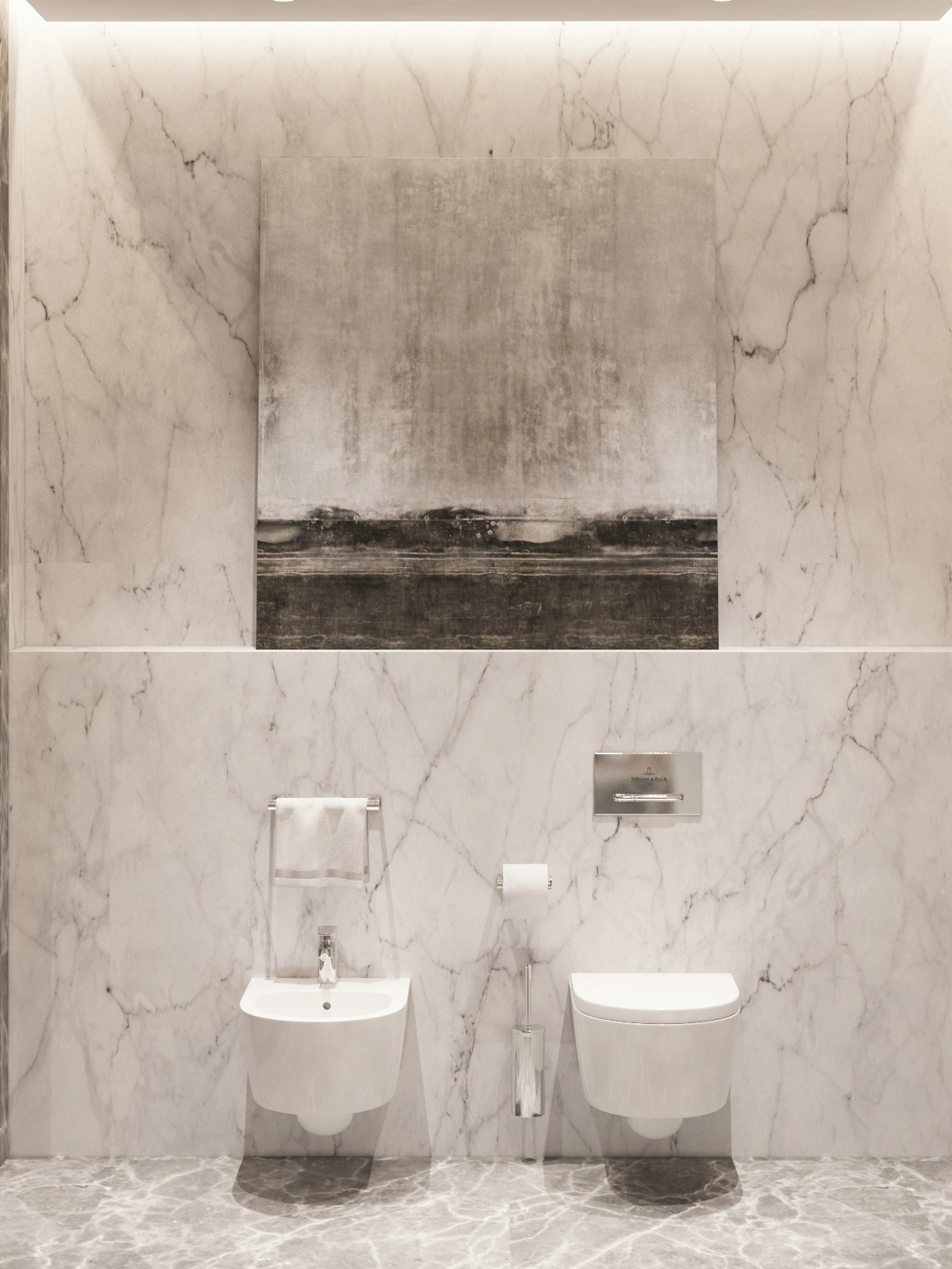 乌克兰 88㎡奥博隆公寓，现代简约设计-30