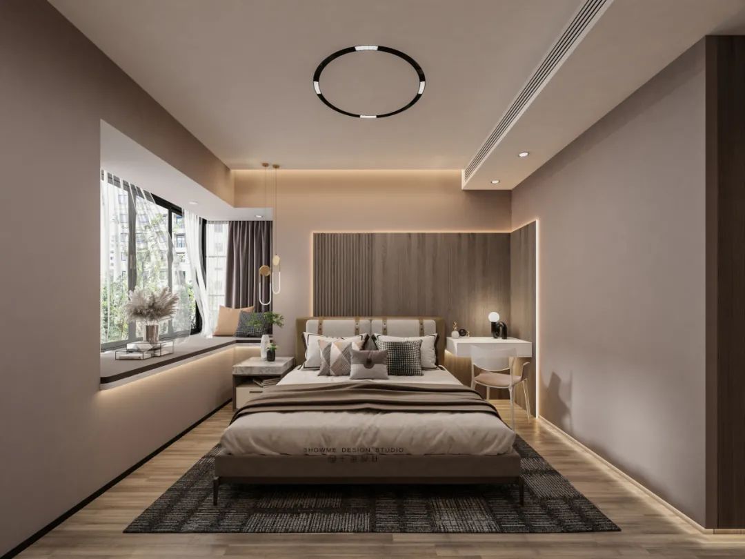 龙湾半岛 138㎡现代家居,十亩设计展现精致生活-19