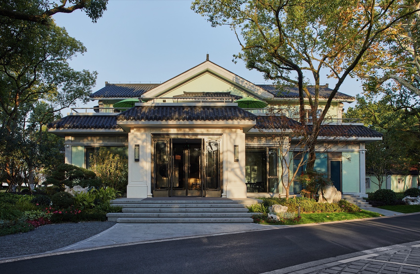 浙江西子宾馆·西园茶馆丨中国杭州丨杭州诺瓦空间设计-14