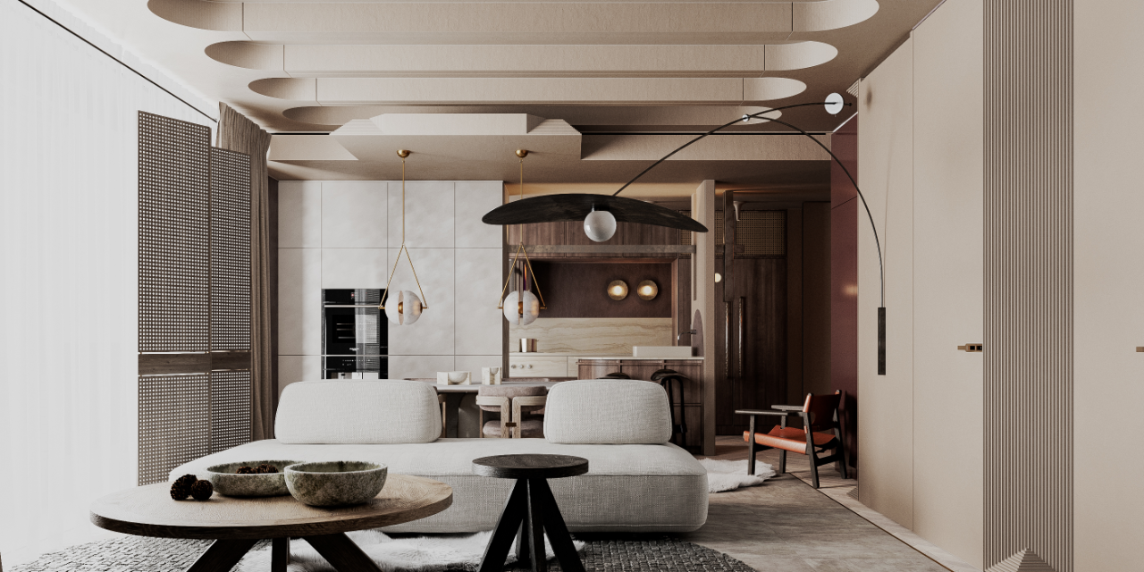 原木侘寂风，理性而优雅的空间艺术-9