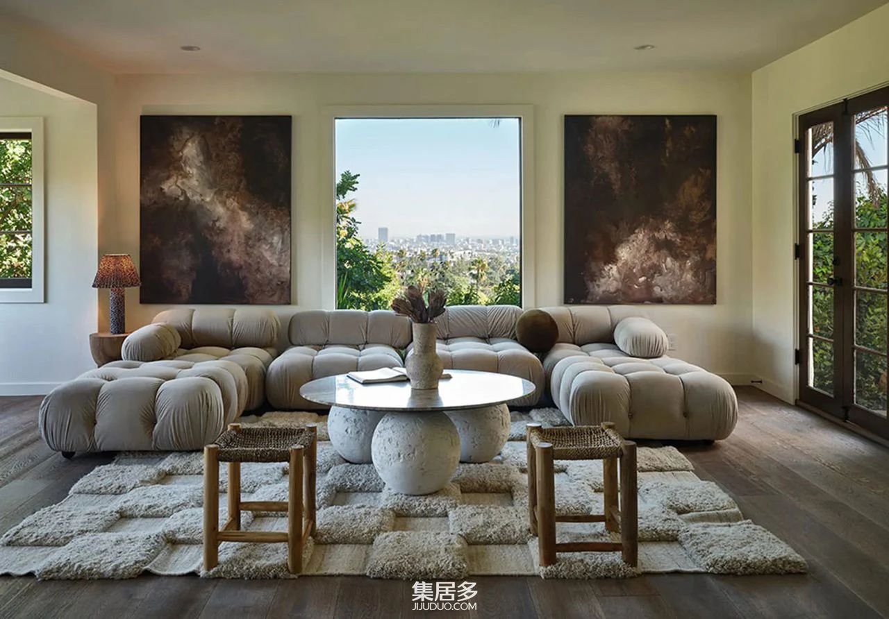 加州传统别墅现代内饰设计丨美国-29