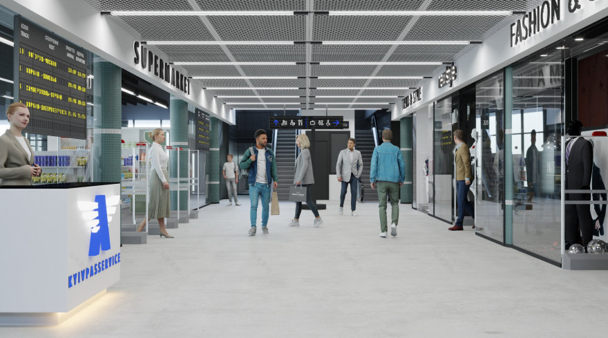 KYIV CENTRAL BUS STATION(基辅中央汽车站)丨乌克兰基辅丨M3 Group,Ivan Margytich等-39