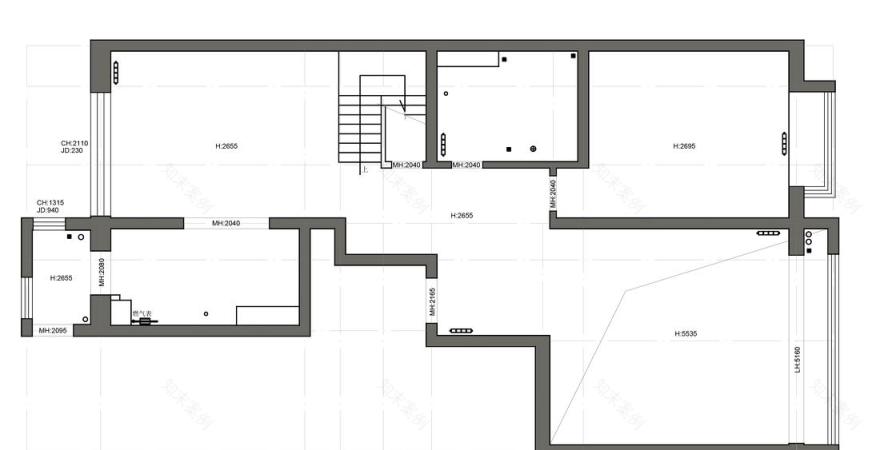 现代轻奢复式住宅设计-15
