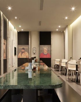 金舌港式餐厅丨中国上海丨In Field Atelier,Studio Glume