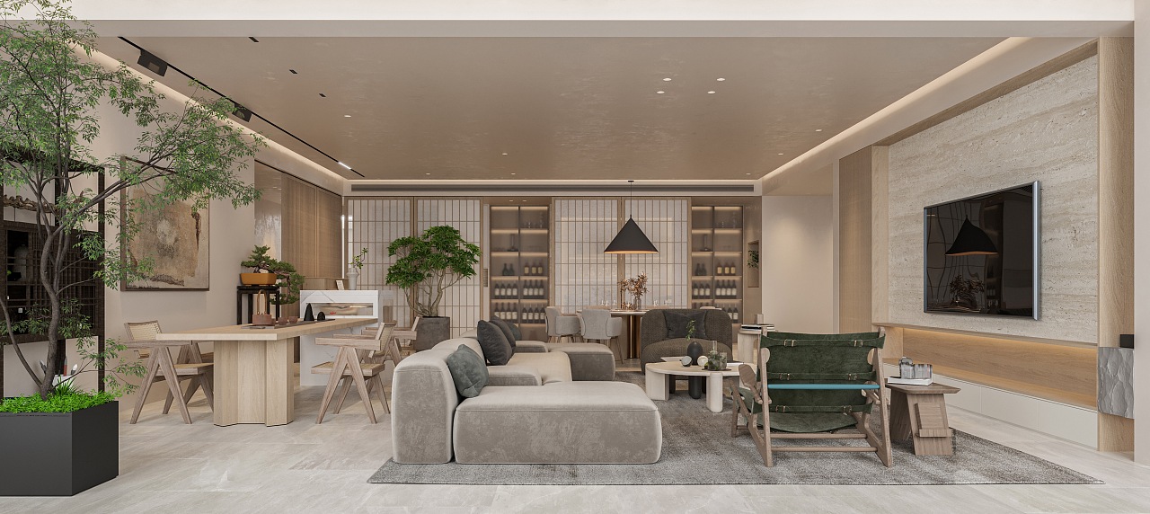 简约风格大平层设计-4