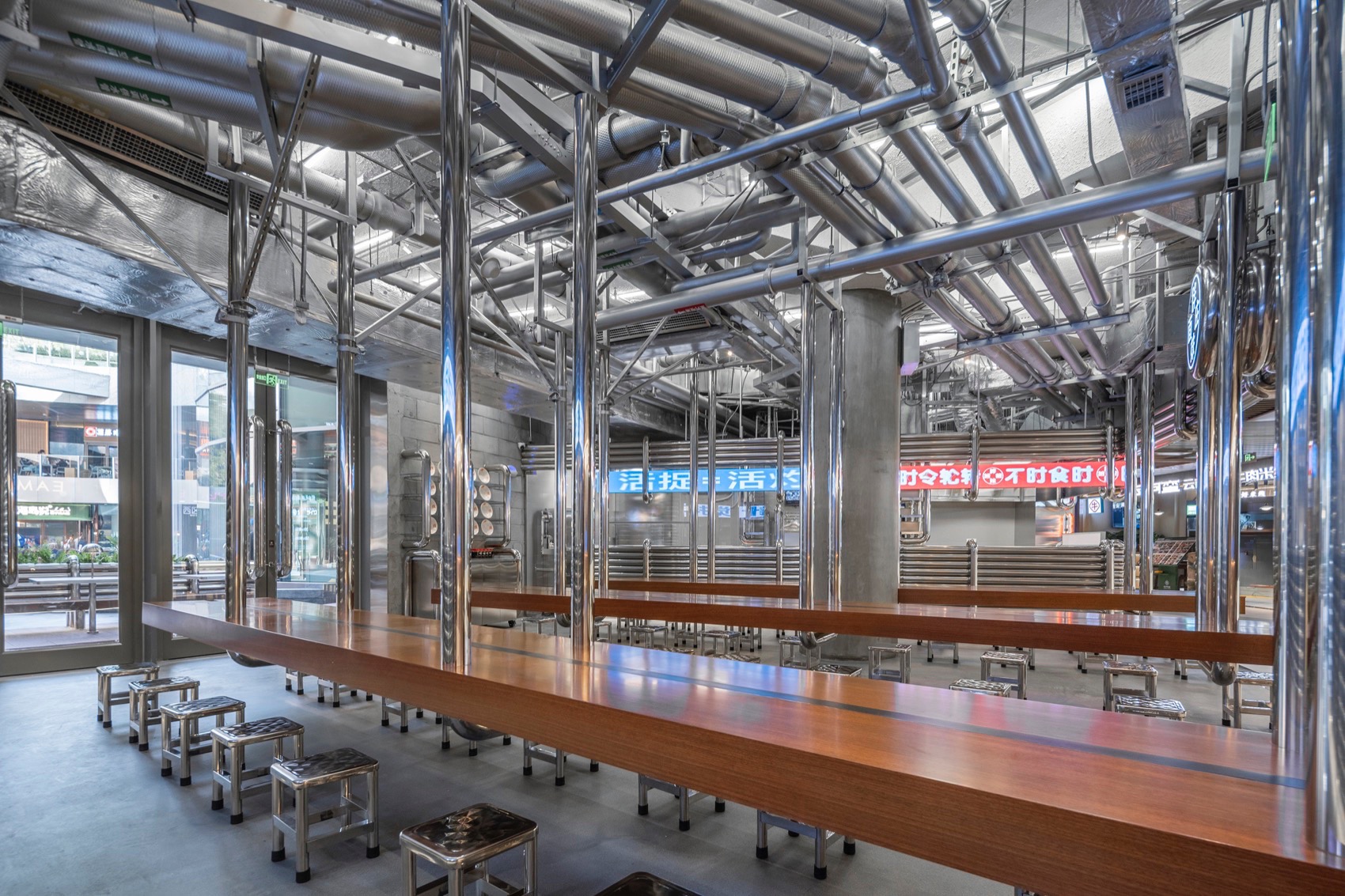 胖妹面庄中关村大融城店丨中国北京丨空间站建筑师事务所-19