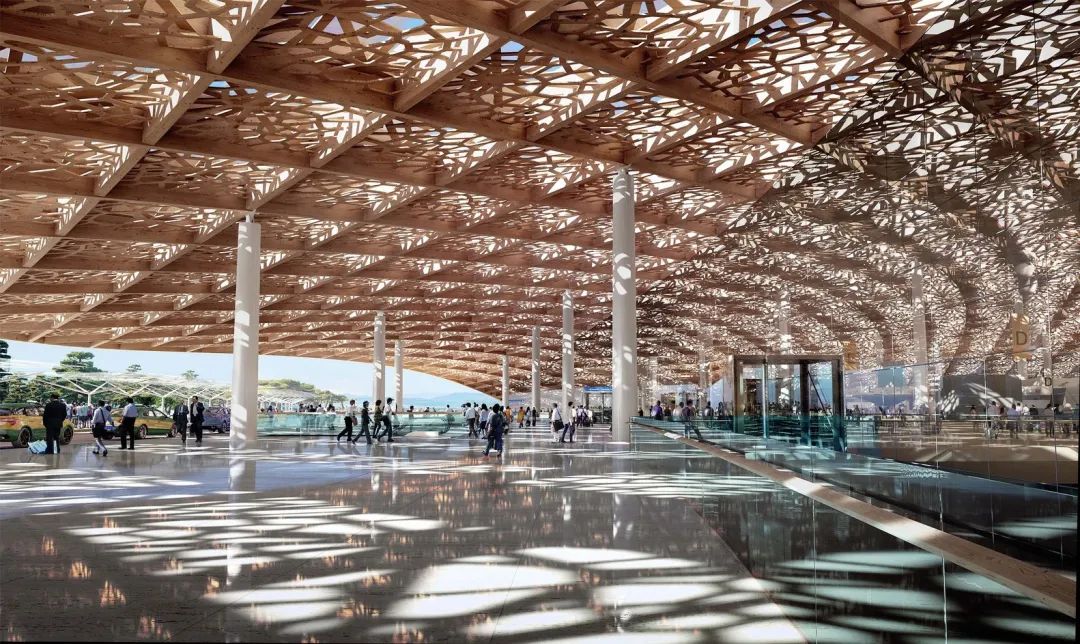 广州白云国际机场 T3 航站楼——自然花园般的出行体验-26