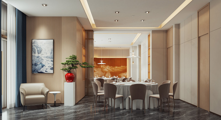 欢辣局·川徽融合菜店面设计丨九一堂-45