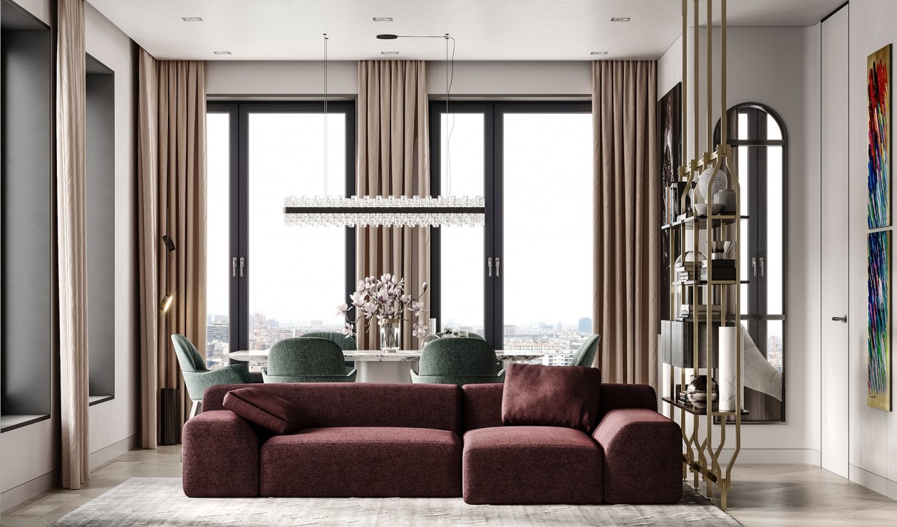 120㎡多彩色系公寓 超有治愈性！-2