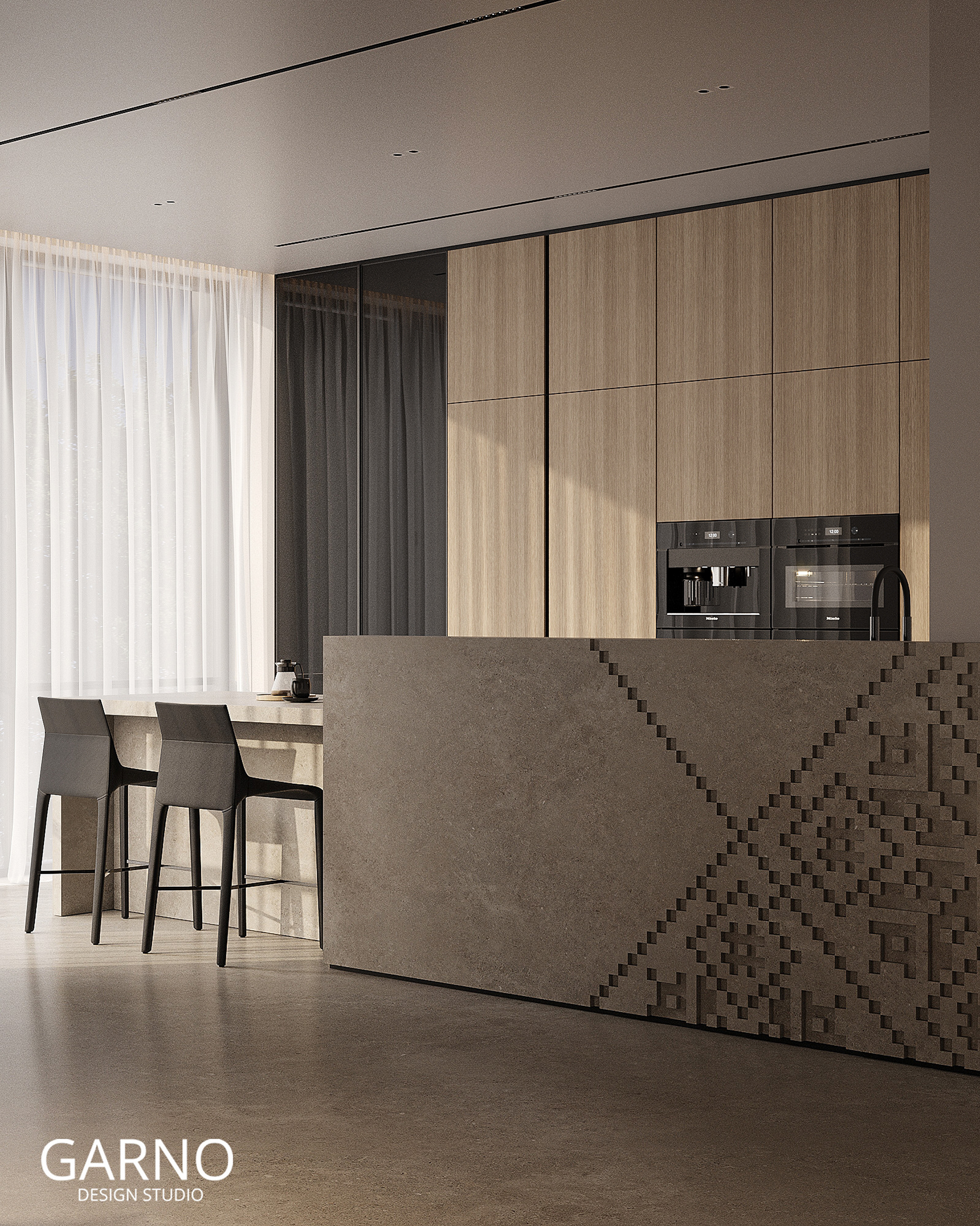 乌克兰基辅室内设计项目丨GARNO DESIGN STUDIO-8