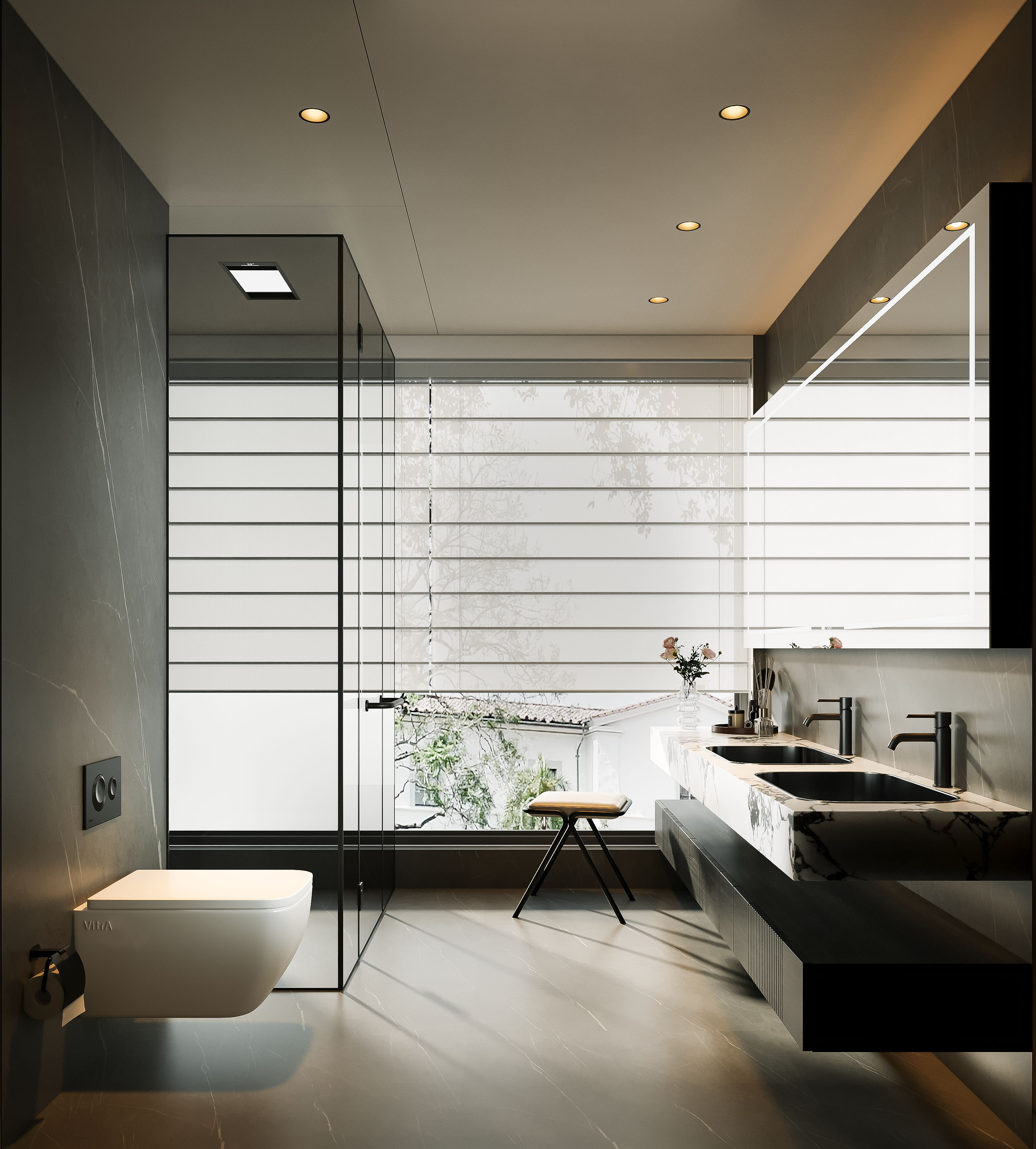 绵阳市   溪涪合院   渲染作品-12