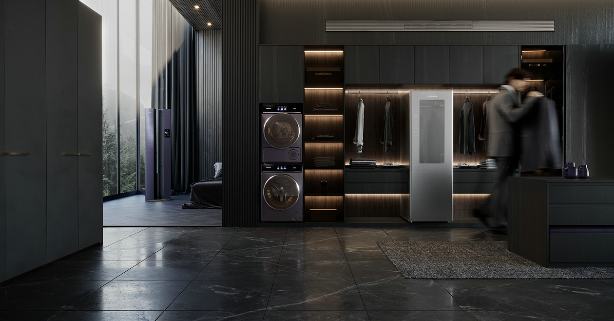 高级黑+紫色 永恒优雅与极致梦幻的空间设计-13