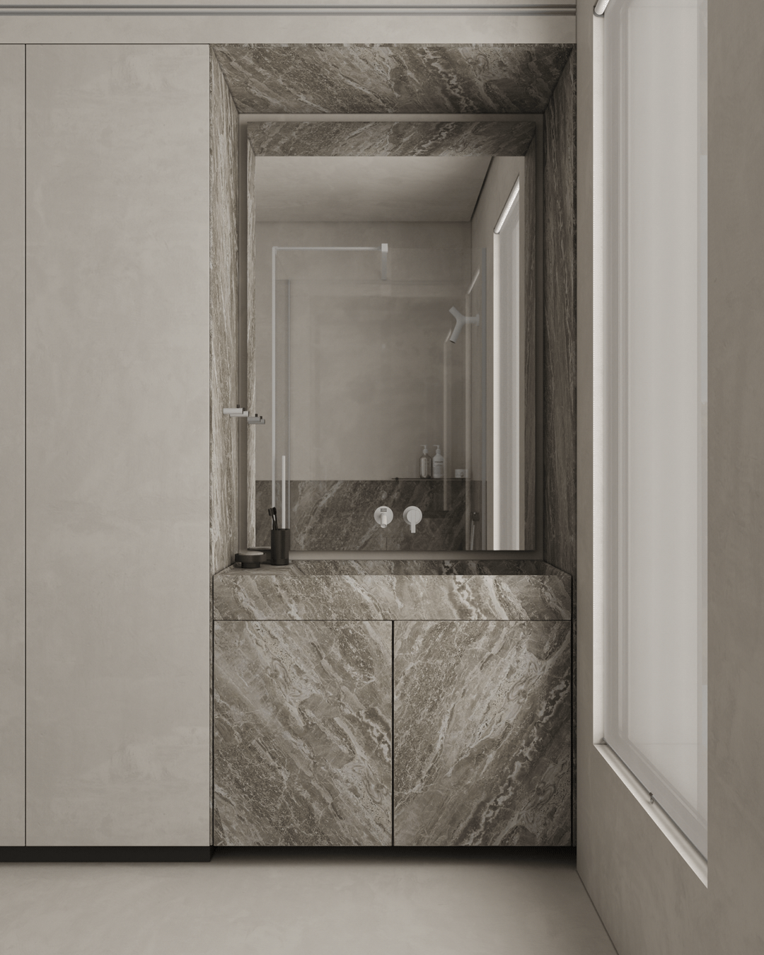 简约轻奢大平层丨澳大利亚丨Diana Stoieva-35