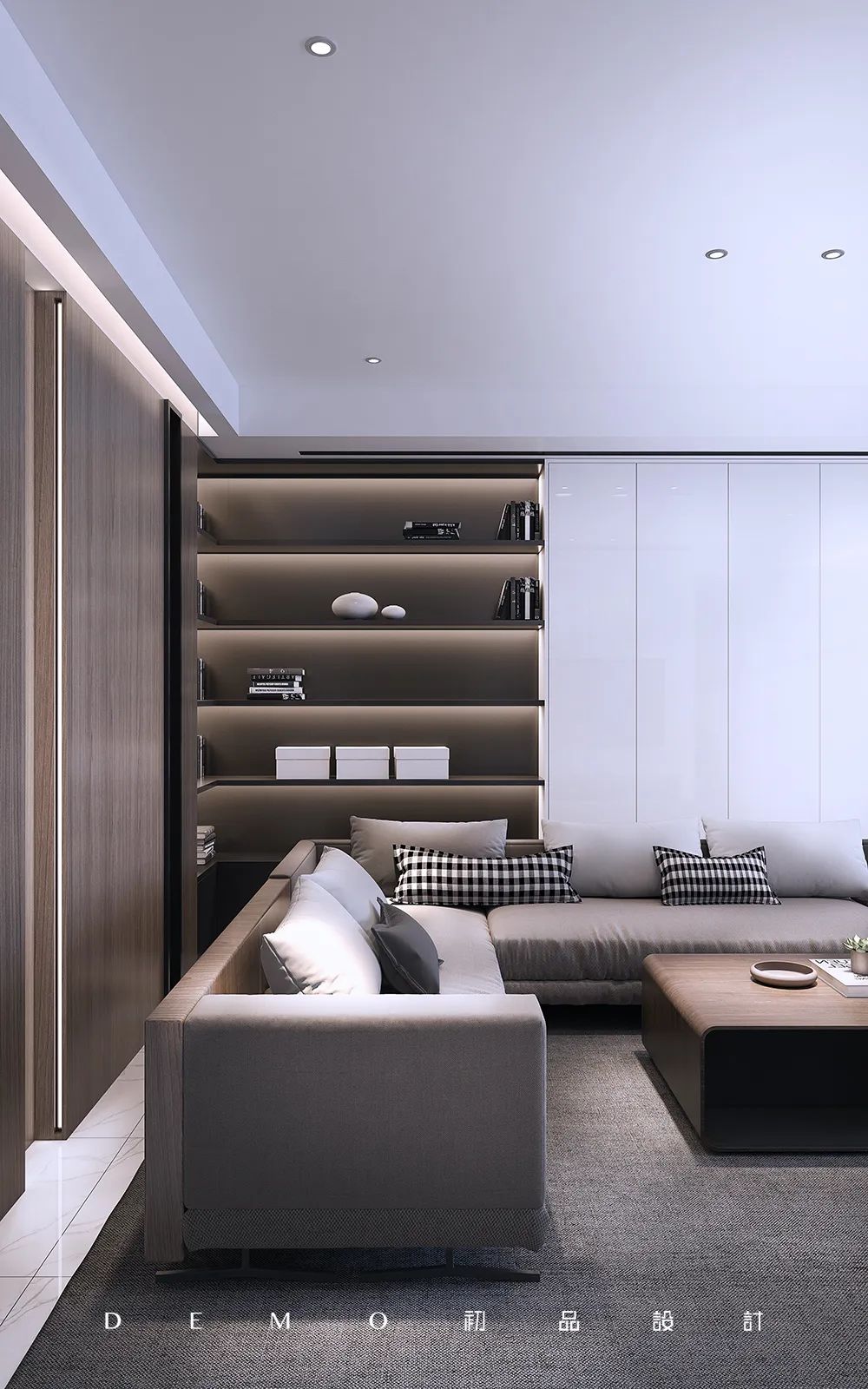 初品设计 | 江苏常州 750㎡现代住宅，自然优雅的生活空间-15