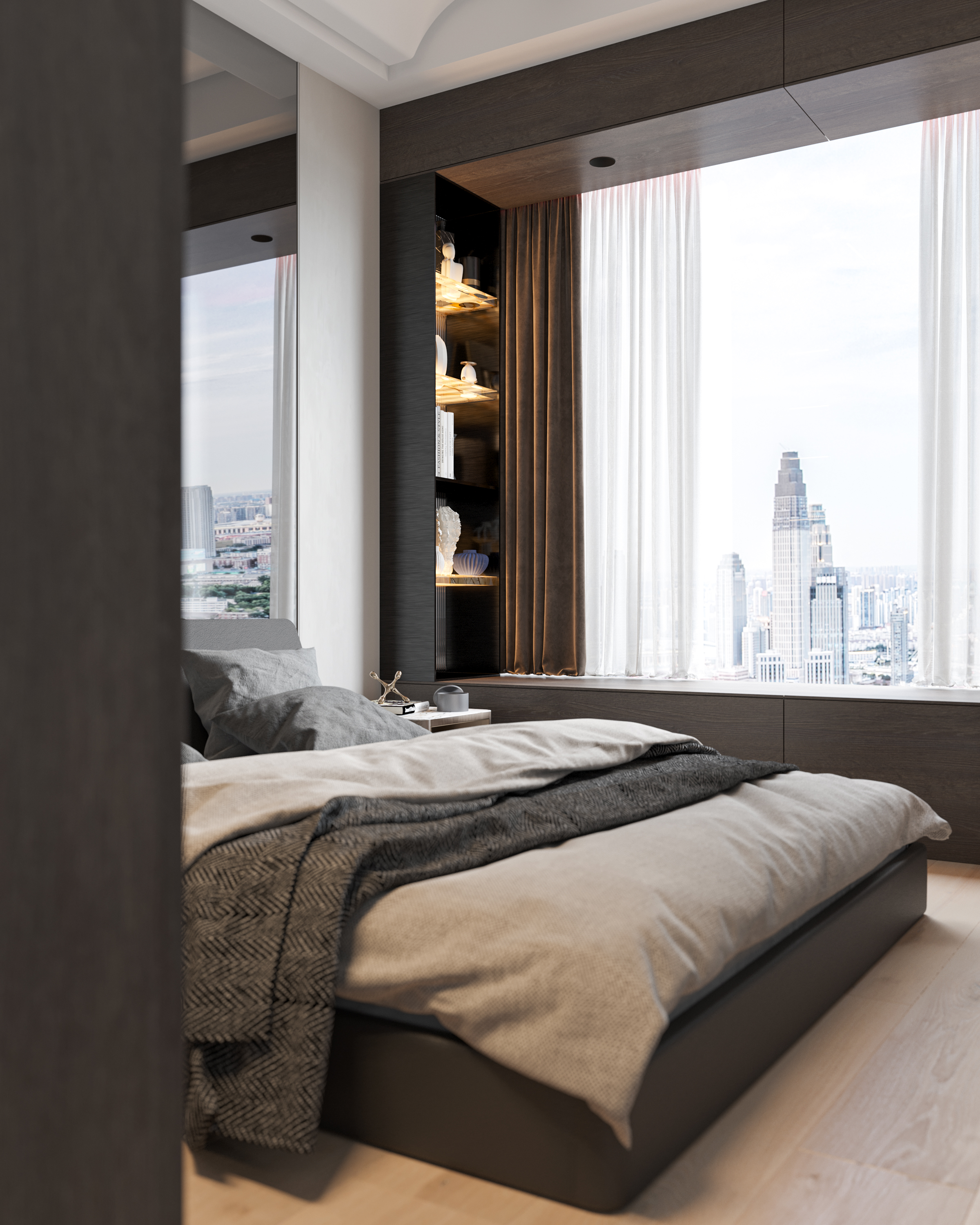 现代 143² 现代家装效果图丨冈舍小李-35