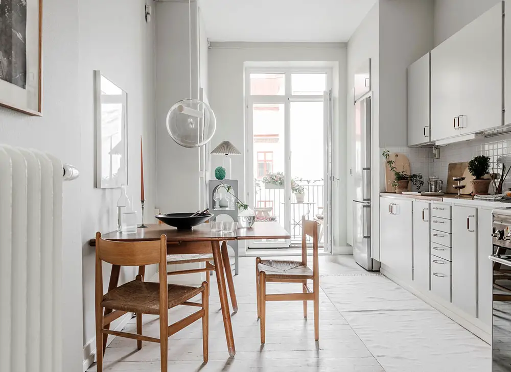 瑞典哥德堡优雅日式北欧风公寓设计-14